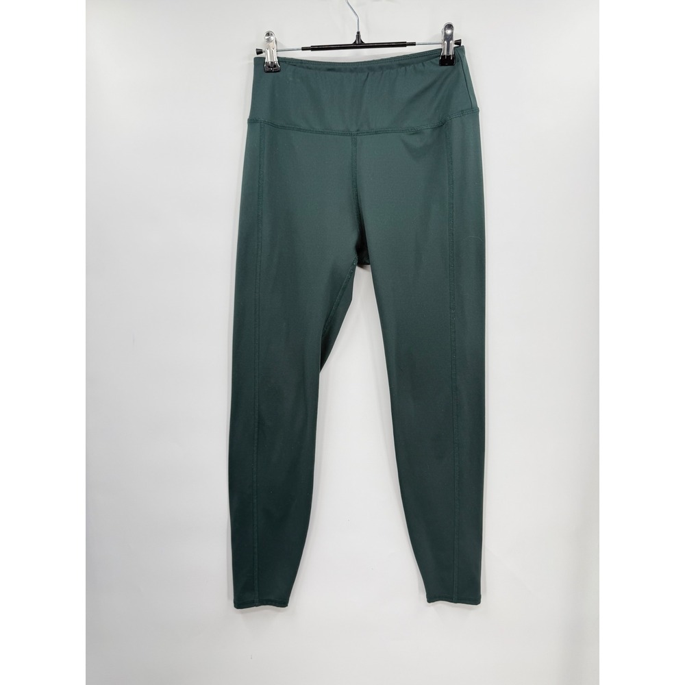 Madewell MWL Size M Leggings Womens Forest Green Excellent High Rise Recycled